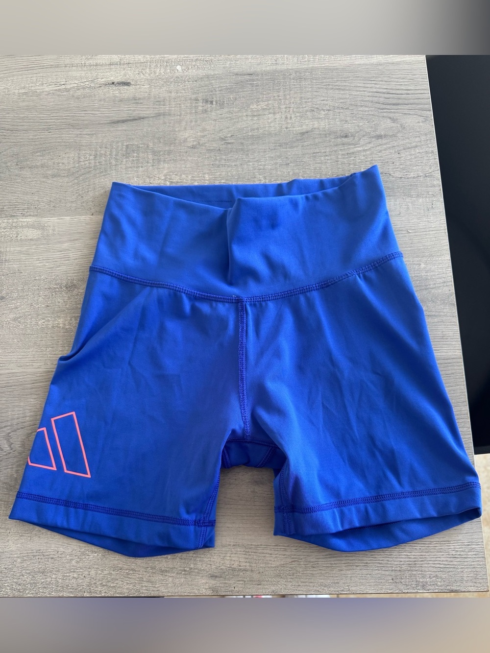 adidas Royal Blue High-Rise Women’s Bike Shorts